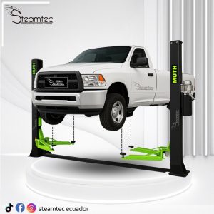 Elevador 2 Postes 4 Toneladas Riel al piso MUTH