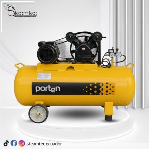 Compresor 3 Hp 200 Litros Porten