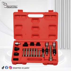 Kit Extracción Poles de Alternador 18 Pcs