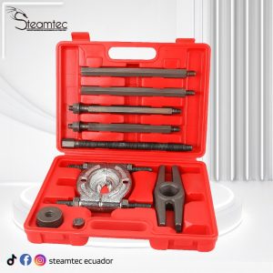 Kit de Extracción de Engranajes Separador de Rodamientos 8 Pcs 77MM a 100 MM