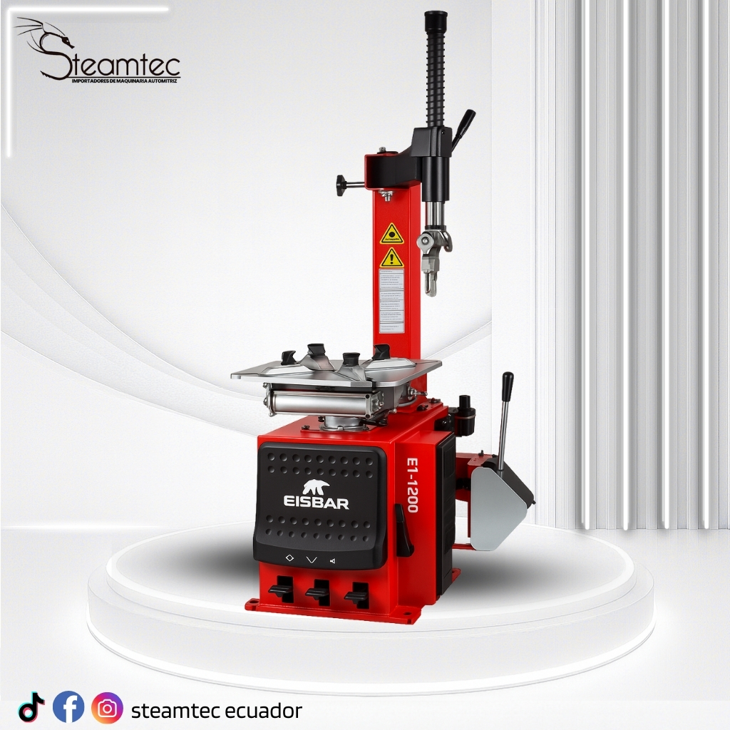 desenllantadora 3 pedales Eisbar para taller automotriz
