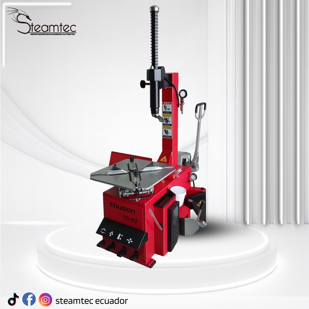 Desenllantadora 3 pedales THYSON profesional para taller automotriz