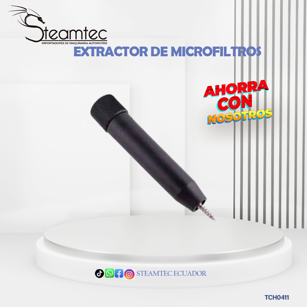 Extractor de Microfiltros - Steamtec Ecuador