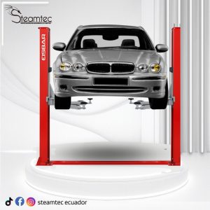 Elevador 2 Postes Riel al Piso 4 Toneladas Eisbar