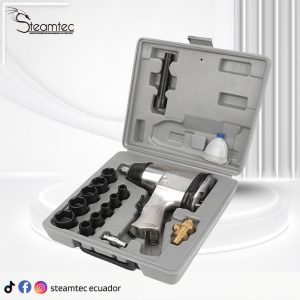 Pistola de Impacto de 1/2″ 17 Pcs