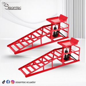 Rampa Elevadora con Gato Hidráulico 2 Toneladas