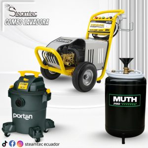 Equipos Automotrices Combo Lavadora Económico