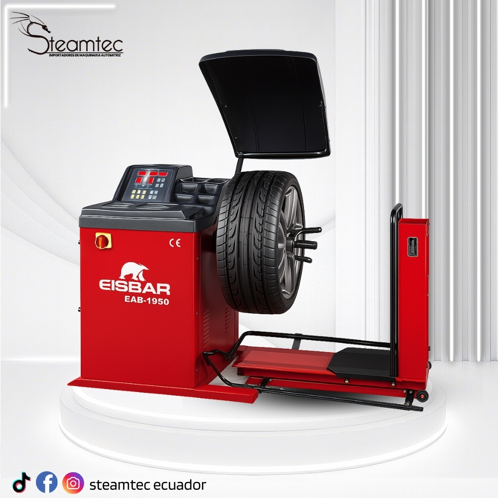 Balanceadora de llantas para camiones eisbar EBA-1950 profesional
