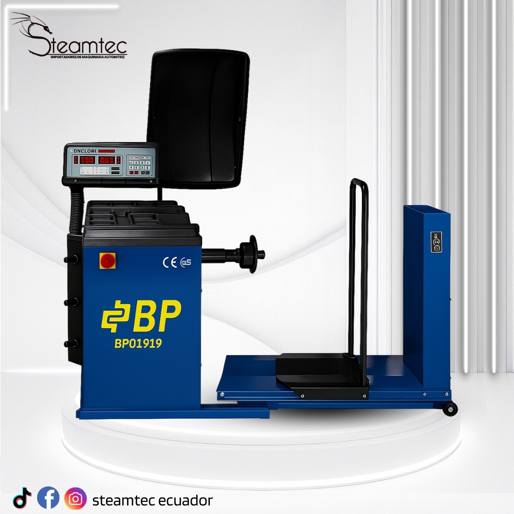 Balanceadora para camiones BP para talleres de llantas pesadas y tecnicentros