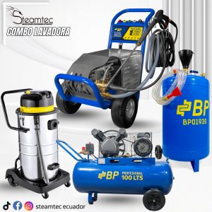 Equipos Automotrices Combo Lavadora BP