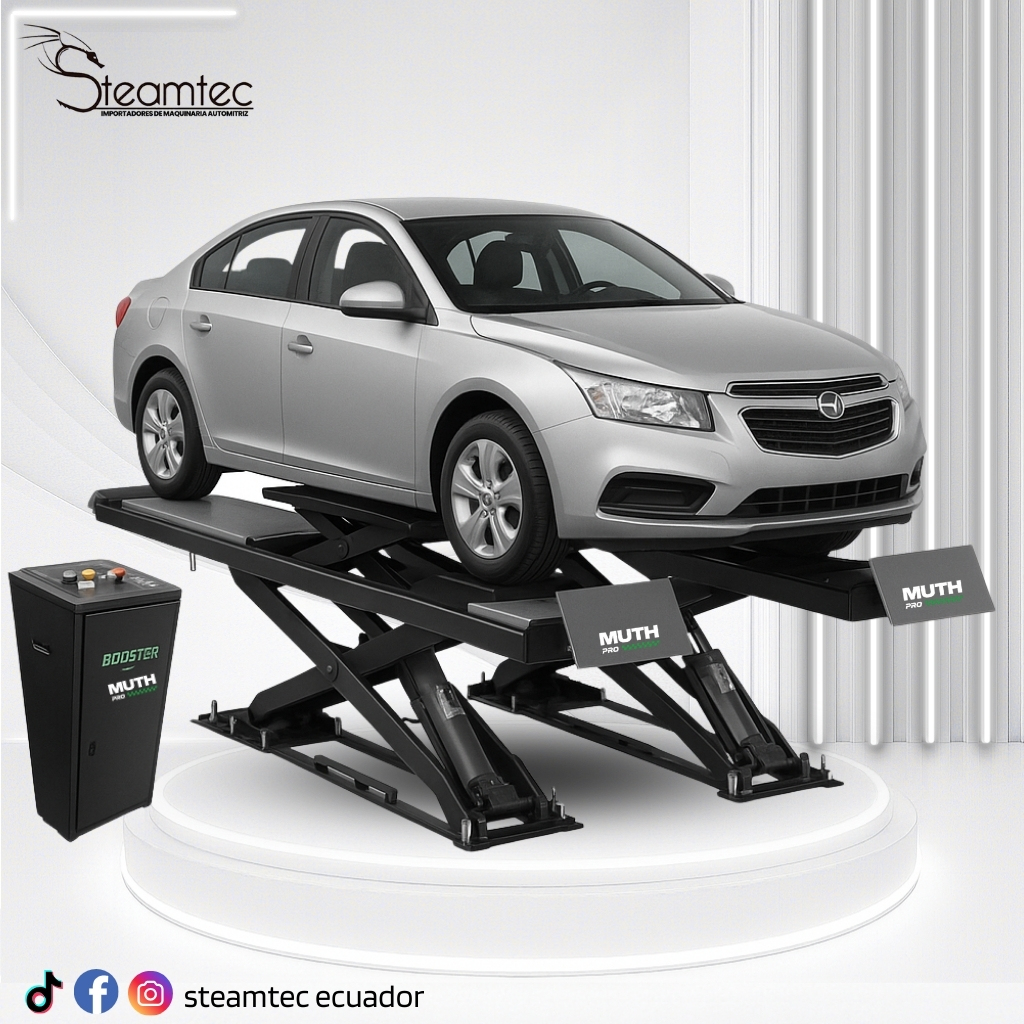 elevador tijera de alineacion 5.5 toneladas MUTH