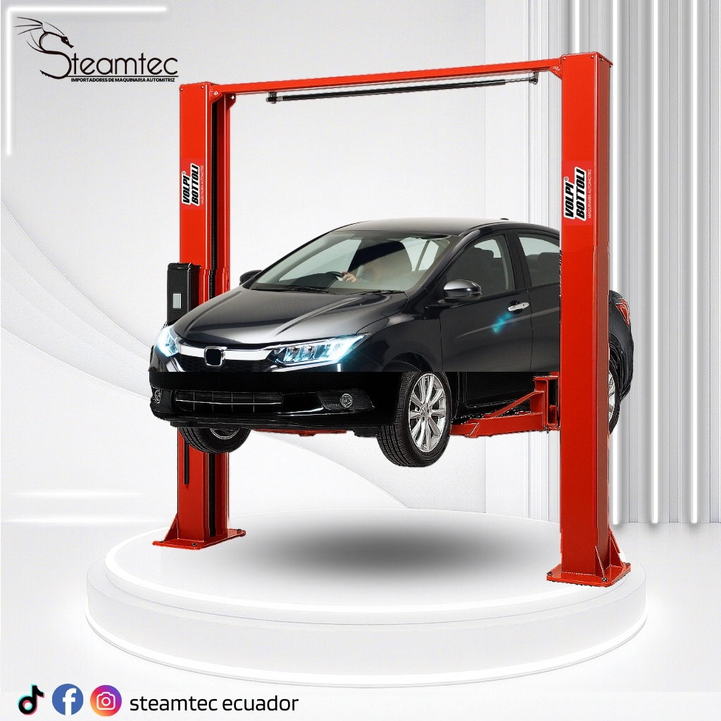 elevador automotriz 4.5 toneladas 2 postes Volpi Bottoli