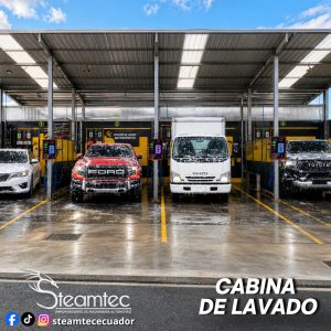 Cabina de Lavado Automatizado Express Steamtec