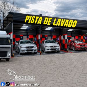 Pista de Lavado Express Automatizada para Autos