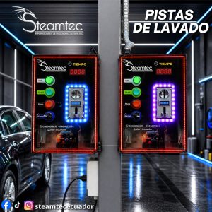 Pistas de Lavado Automotriz Steamtec