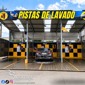 Pistas de Lavado Automotriz Steamtec