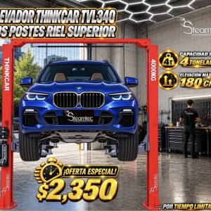 Elevador Thinkcar TVL340 - Dos Postes Riel Superior 🚗🔴