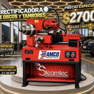 Rectificadora de Discos y Tambores AMCO 🛠️🔴