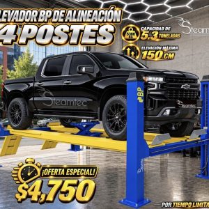 Elevador BP de Alineación 4 Postes 🚛⚙️