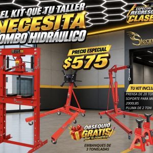 Combo Hidráulico Steamtec 🛠️🔴