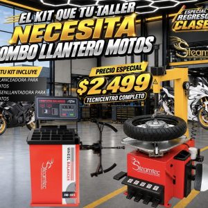 🛠️ Combo Llantero para Motos 2- Steamtec