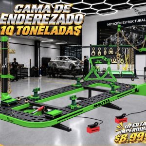 Cama de Enderezado 10 Toneladas - Steamtec Amuth