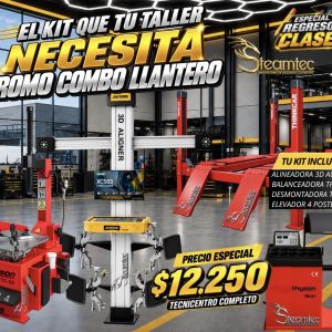 🛠️ Promo Combo Llantero Completo - Steamtec