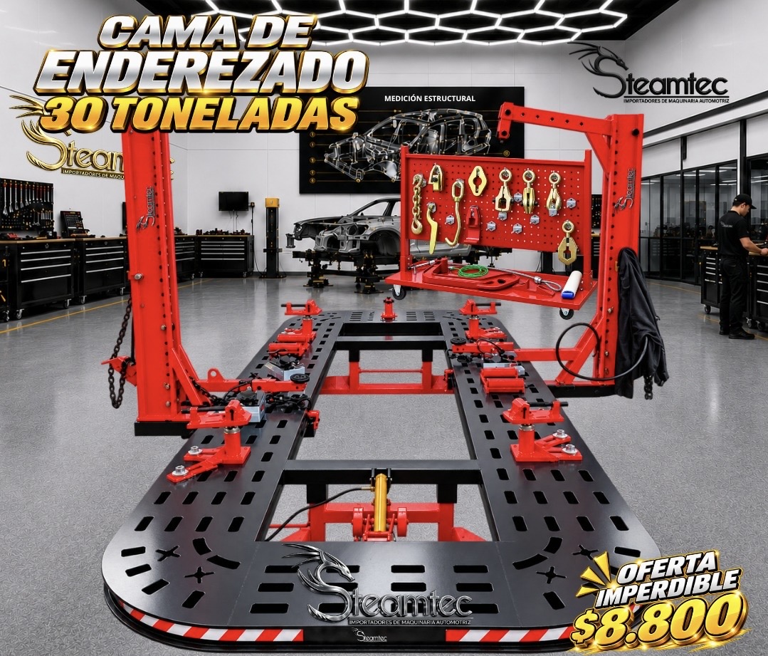 e093af1e-3409-4f6a-8ca5-207a7e5d073d Cama de Enderezado 30 Toneladas - Steamtec
